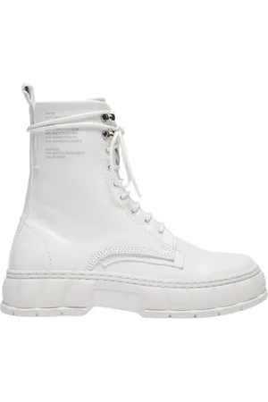 VIRON Femme, Chaussures, Blanc, Taille: 44 EU Lace-up Bottes