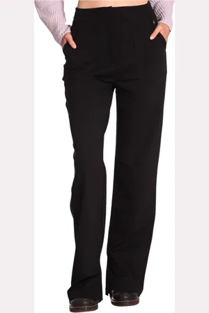 Calvin Klein Femme, Pantalons, Noir, Taille: 36 FR Straight Pantalons