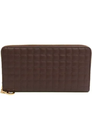 Céline Femme, Pre-owned, Brun, Taille: ONE Size Pre-owned Cuir petite-maroquinerie
