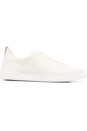 Ermenegildo Zegna Homme, Chaussures, Blanc, Taille: 45 EU Triple Stitch Baskets