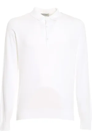 JOHN SMEDLEY Homme, Tops, Blanc, Taille: L T-Chemises