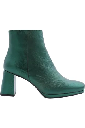 CTWLK. Femme, Chaussures, Vert, Taille: 36 EU Heeled Bottes