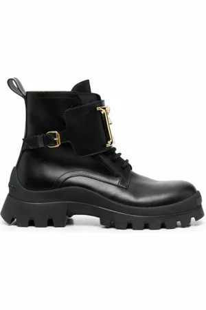 Dsquared2 Femme, Chaussures, Noir, Taille: 37 EU D2 Statement Bottes à cheville