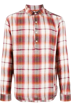BARENA Homme, Chemises, Rouge, Taille: M Chemise décontractée
