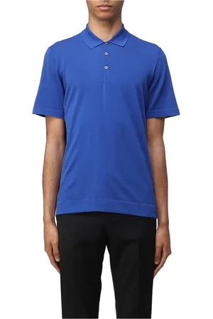 DRUMOHR Homme, Tops, Bleu, Taille: M Polo