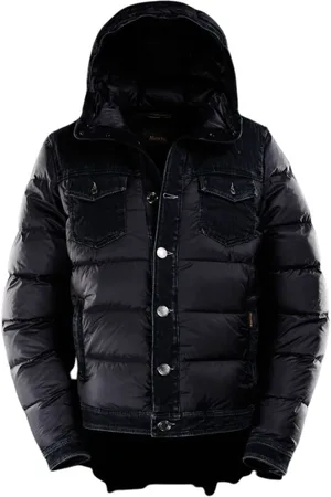MOORER Homme, Vestes, Noir, Taille: XS Bomber Vestes