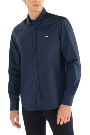 HARMONT&BLAINE Homme, Chemises, Bleu, Taille: S Chemise décontractée