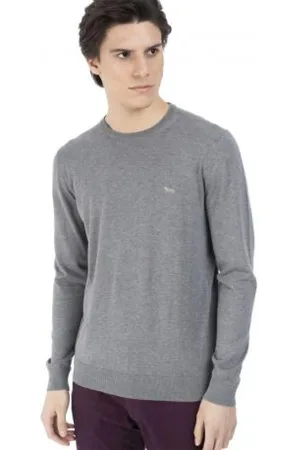 HARMONT&BLAINE Homme, Pulls, Gris, Taille: 2XL Pull à col rond