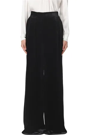 Alberta Ferretti Femme, Pantalons, Noir, Taille: 38 FR Wide Pantalons