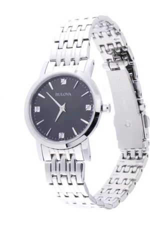 BULOVA Femme, Accessoires, Gris, Taille: ONE Size Montre