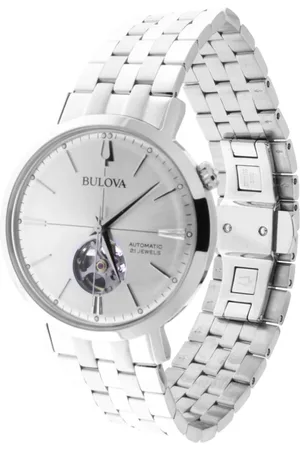 BULOVA Femme, Accessoires, Gris, Taille: ONE Size Montre