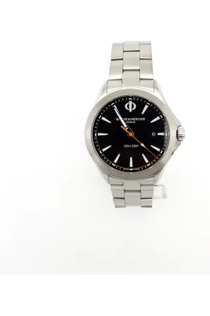 Baume et Mercier Homme, Accessoires, Noir, Taille: ONE Size Homme - M0A10412 - Clifton Club 10412 Montre