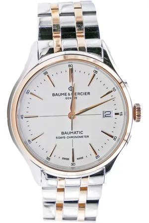 Baume et Mercier Homme, Accessoires, Blanc, Taille: ONE Size Montre