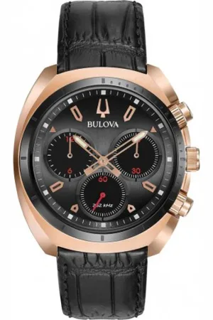 BULOVA Femme, Accessoires, Noir, Taille: ONE Size Montre