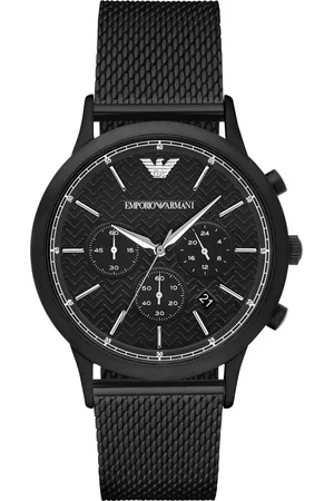 Emporio Armani Homme, Accessoires, Noir, Taille: ONE Size Montre