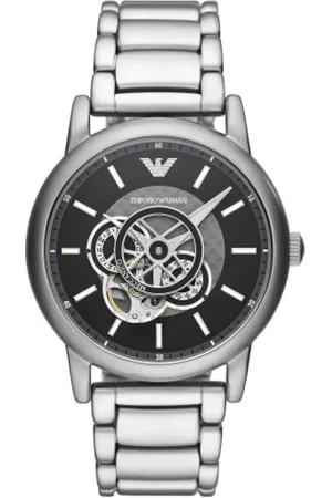 Emporio Armani Homme, Accessoires, Gris, Taille: ONE Size Montre