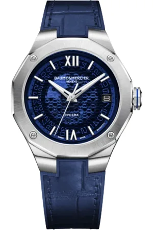 Baume et Mercier Homme, Accessoires, Bleu, Taille: ONE Size Montre
