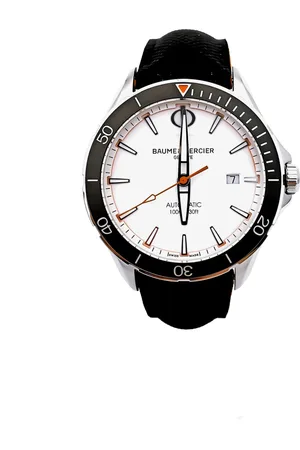 Baume et Mercier Homme, Accessoires, Noir, Taille: ONE Size M0A10337 - Clifton Montre