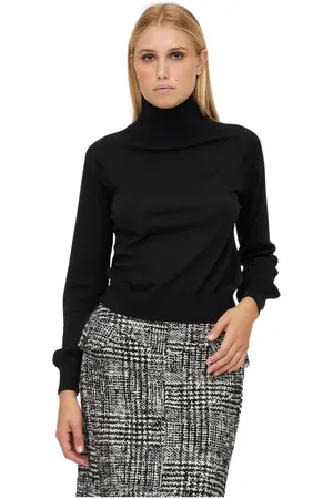 ERIKA CAVALLINI Femme, Pulls, Noir, Taille: 40 FR Col roulés