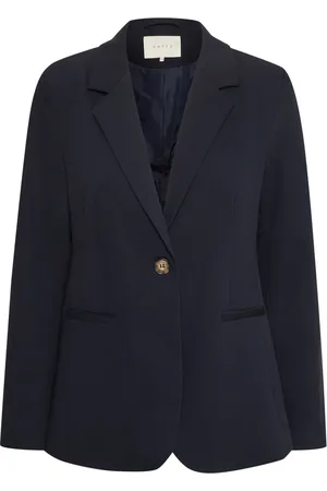 Kaffe Femme, Vestes, Bleu, Taille: 40 FR Veste de blazer