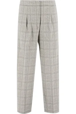 LE TRICOT PERUGIA Femme, Pantalons, Gris, Taille: 40 FR Chinos