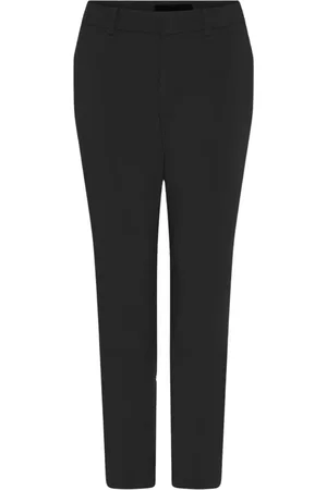 C.ro Femme, Pantalons, Noir, Taille: 38 FR Slim-fit Pantalons