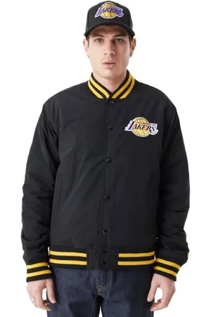 New Era Homme, Vestes, Noir, Taille: S Veste homme Los angeles Lakers 60416334
