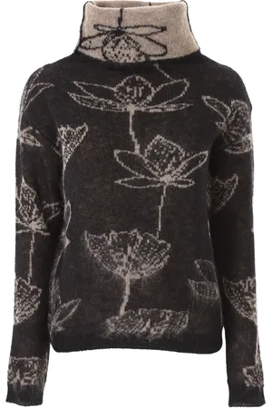 Alessia Santi Femme, Pulls, Multicolore, Taille: 38 FR Col roulés