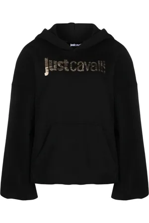 Roberto Cavalli Femme, Sweatshirts et sweats à capuche, Noir, Taille: 38 FR Pulls Noirs - ***cv