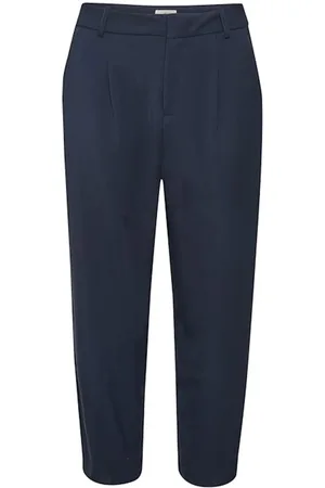 Kaffe Femme, Pantalons, Bleu, Taille: 40 FR Pantalons Droits