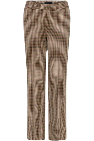 C.ro Femme, Pantalons, Brun, Taille: 40 FR Wide Pantalons
