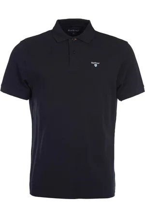 Barbour Homme, Tops, Noir, Taille: M Polo de Sport Noir pour Homme