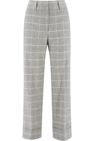 PESERICO SIGN Femme, Pantalons, Gris, Taille: 36 FR Chinos