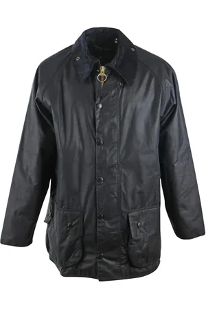 Barbour Homme, Vestes, Bleu, Taille: 3XL Veste en cire Beaufort
