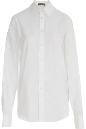 ANN DEMEULEMEESTER Femme, Blouses et Chemises, Blanc, Taille: 36 FR Chemises