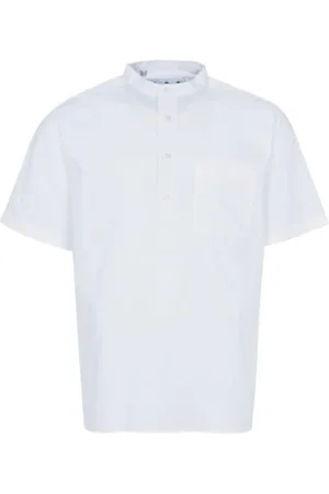 Barbour Homme, Chemises, Blanc, Taille: L Chemise Business Oversize Blanche