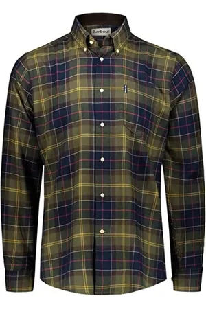 Barbour Homme, Chemises, Vert, Taille: 2XL Chemise Tartan Hiver