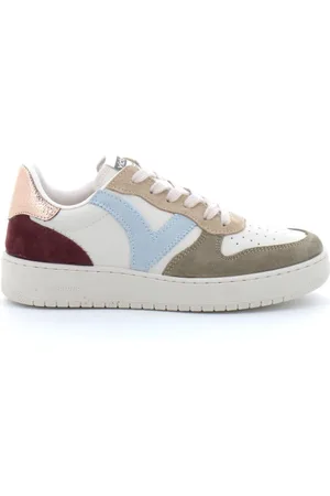 victoria Femme, Chaussures, Blanc, Taille: 38 EU 1258240 Panier Khaki