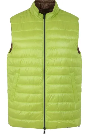 HERNO Homme, Vestes, Vert, Taille: M Gilet Réversible Ultraléger