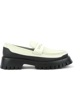 Bibi Lou Femme, Chaussures, Blanc, Taille: 36 EU Mocassins en daim
