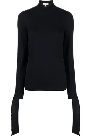 MERYLL ROGGE Femme, Pulls, Bleu, Taille: 36 FR Col roulés