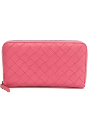 Bottega Veneta Femme, Pre-owned, Rose, Taille: ONE Size Pre-owned Cuir petite-maroquinerie