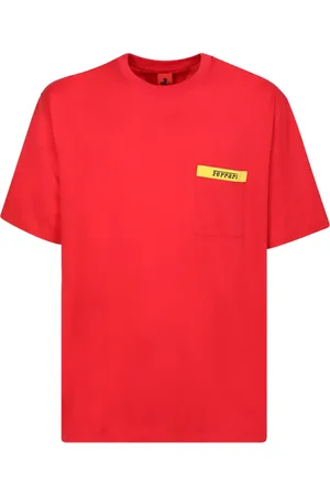 FERRARI Homme, Tops, Rouge, Taille: S T-Chemises