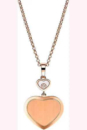 Chopard Femme, Accessoires, Jaune, Taille: ONE Size Golden Hearts James Bond 007 Pendentif