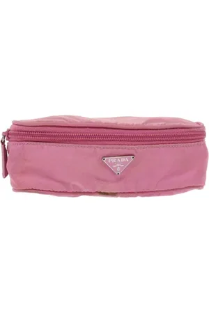 Prada Femme, Pre-owned, Rose, Taille: ONE Size Pre-owned Tissu pochettes-minaudieres