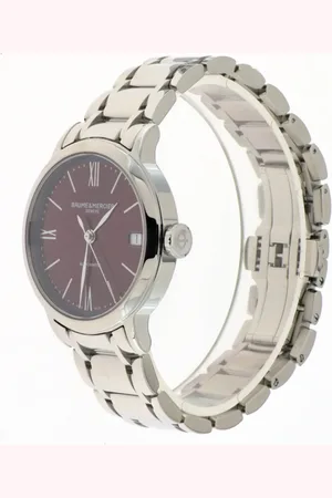 Baume et Mercier Femme, Accessoires, Rose, Taille: ONE Size Classima 10691 Montre Automatique en Acier
