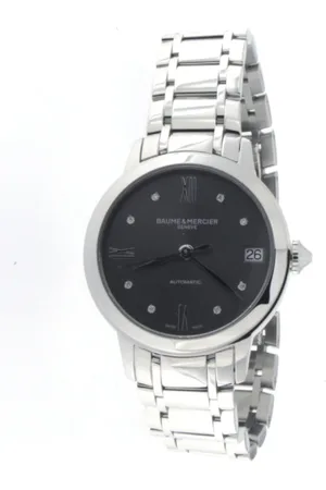 Baume et Mercier Femme, Accessoires, Gris, Taille: ONE Size Montre Automatique en Acier - Classima 10610