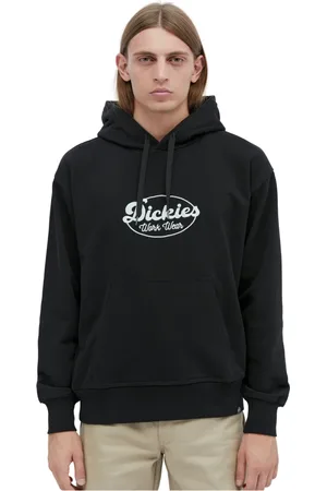 Dickies Homme, Sweatshirts et sweats à capuche, Noir, Taille: S Gridley Sweat à capuche - Élégant et Confortable