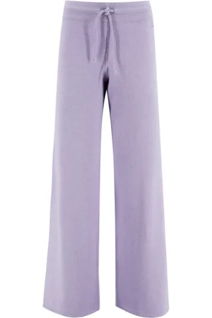 MC2 SAINT BARTH Femme, Pantalons, Violet, Taille: 36 FR Wide Pantalons