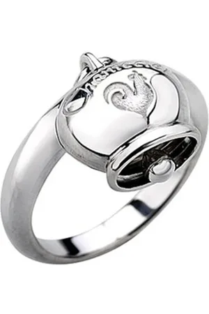 CHANTECLER Femme, Accessoires, Gris, Taille: 60 MM Bague Clochette Argent - Style